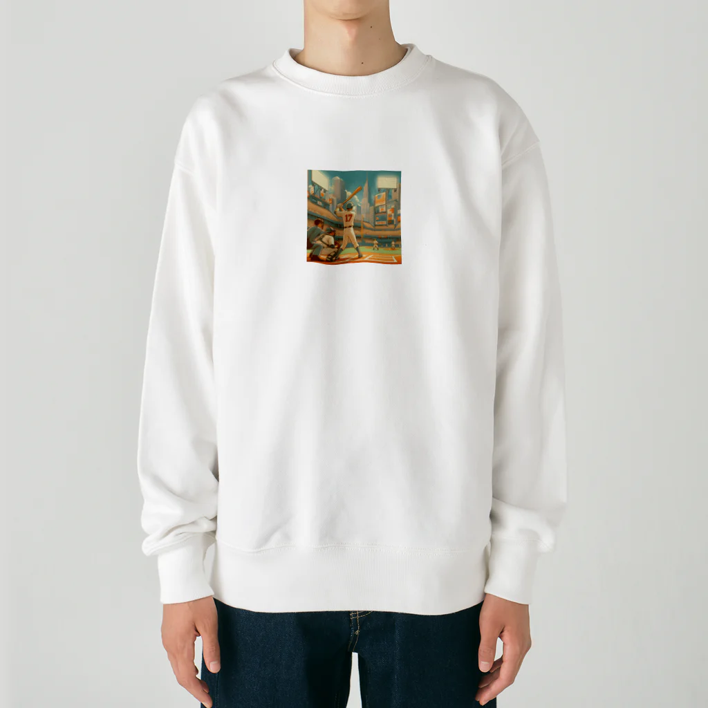 GUNSUNの君は大谷になれるか Heavyweight Crew Neck Sweatshirt