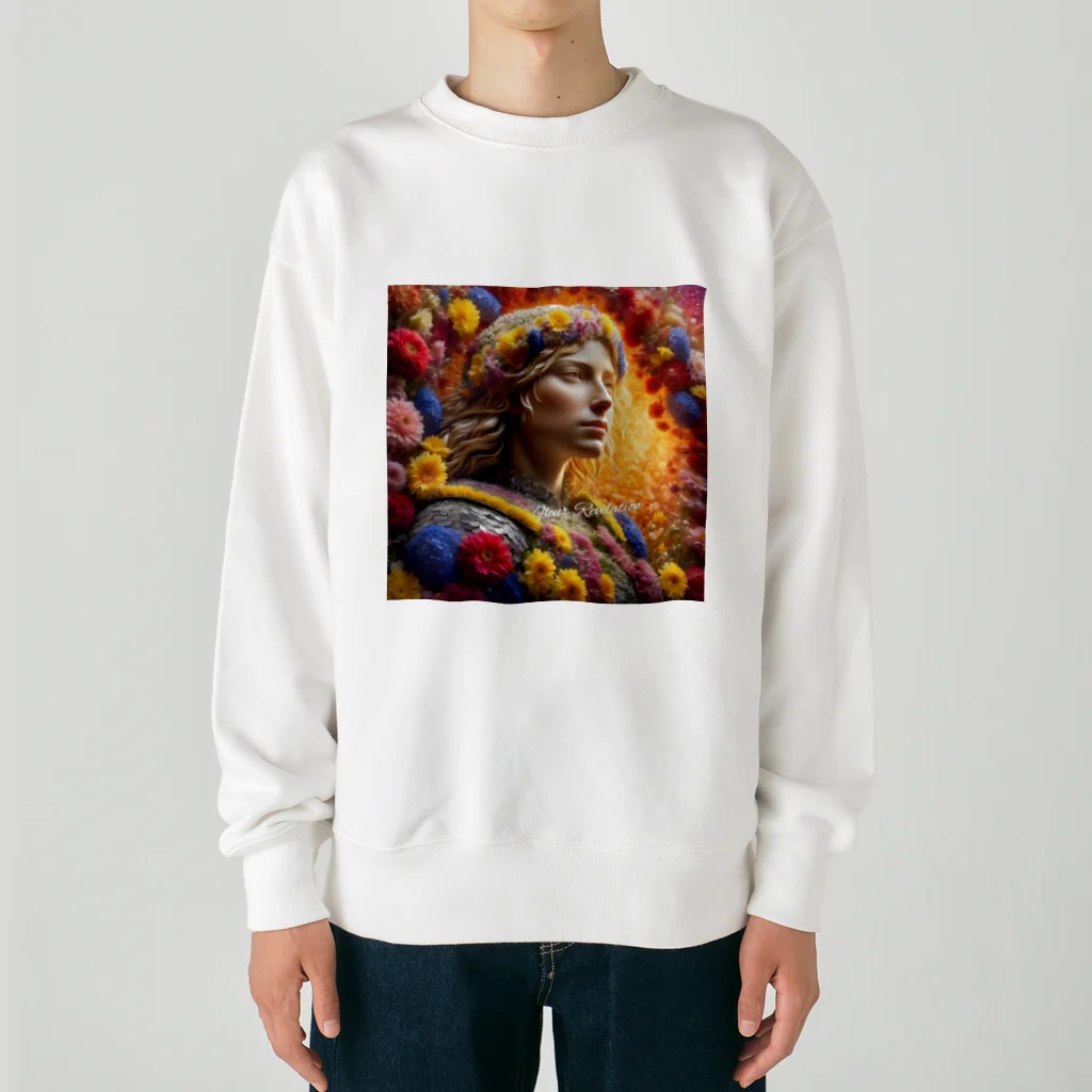 お花屋SUNのFleur Revelation「フルール・レベレーション」 Heavyweight Crew Neck Sweatshirt