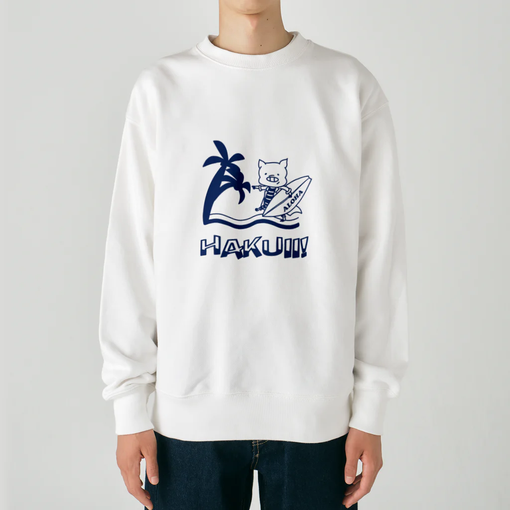 ari designのアロハ～ハクイ（白衣）!  Heavyweight Crew Neck Sweatshirt