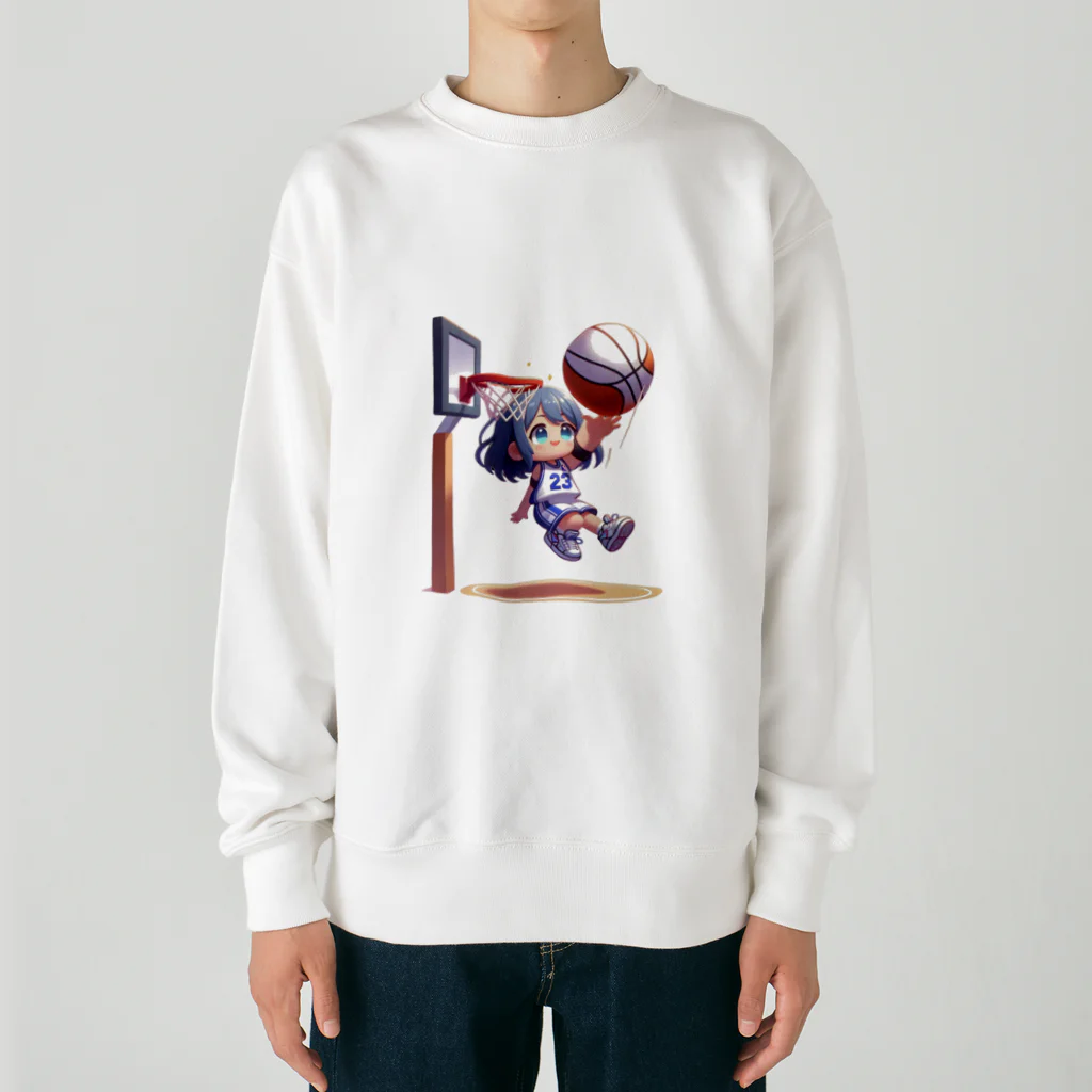 チェリモヤのガールズバスケット 05 Heavyweight Crew Neck Sweatshirt