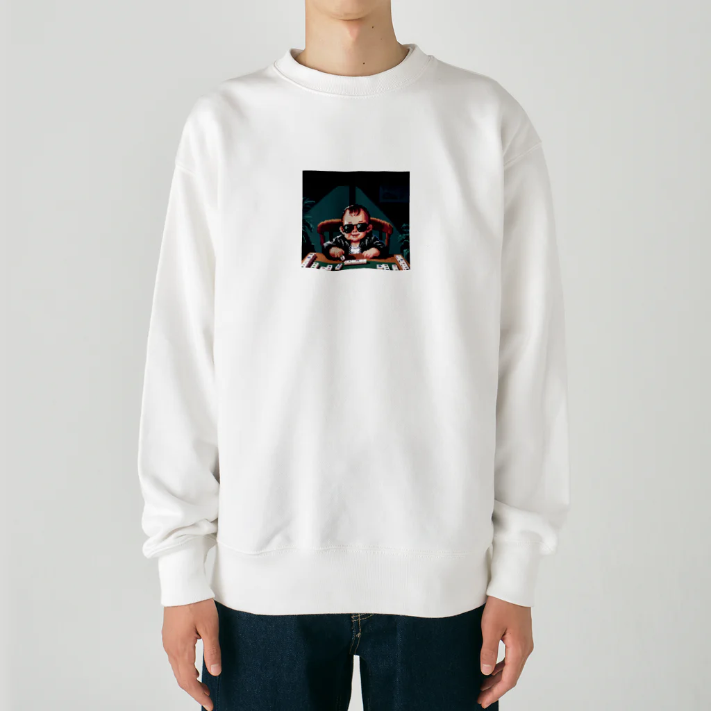 crazy_x_crazyのギャンブルベイビー2 Heavyweight Crew Neck Sweatshirt