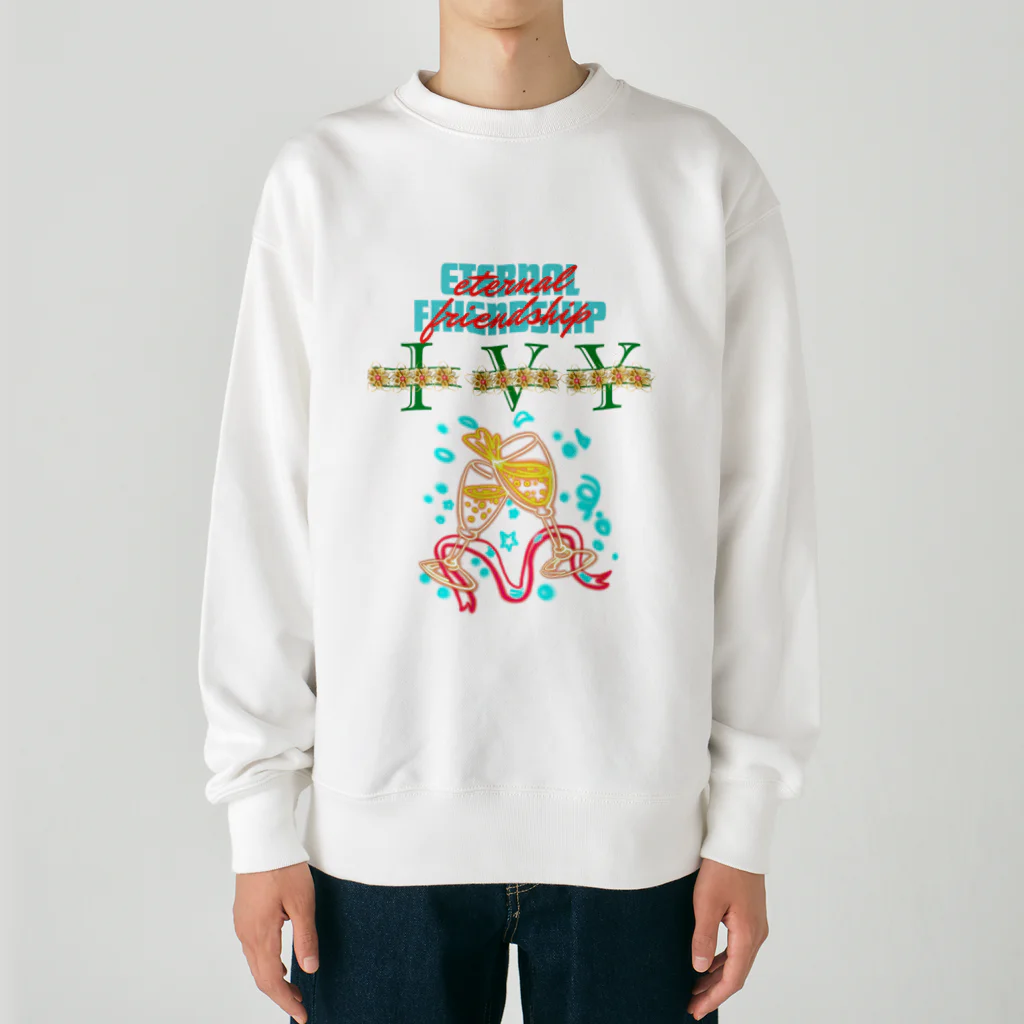 ivybloonの仲間と乾杯 Heavyweight Crew Neck Sweatshirt