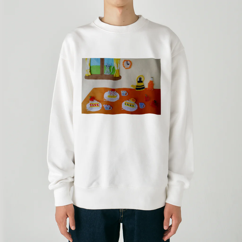 つぎのおやつの時間 Heavyweight Crew Neck Sweatshirt