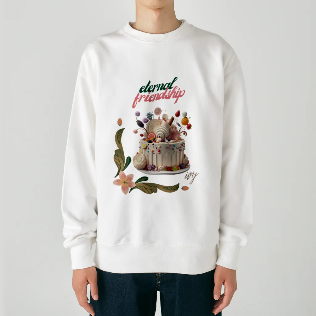 ivybloonのサプライズケーキ Heavyweight Crew Neck Sweatshirt