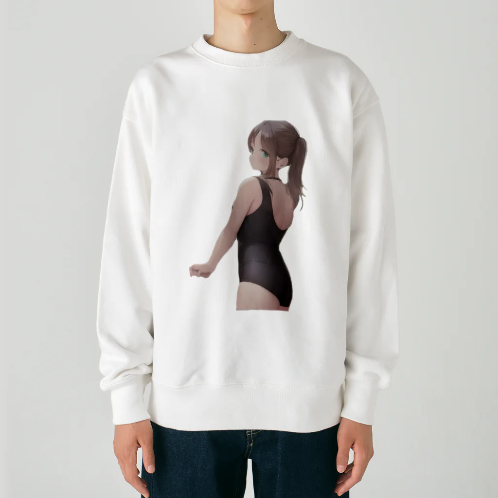 studio Azurの水着少女 Heavyweight Crew Neck Sweatshirt