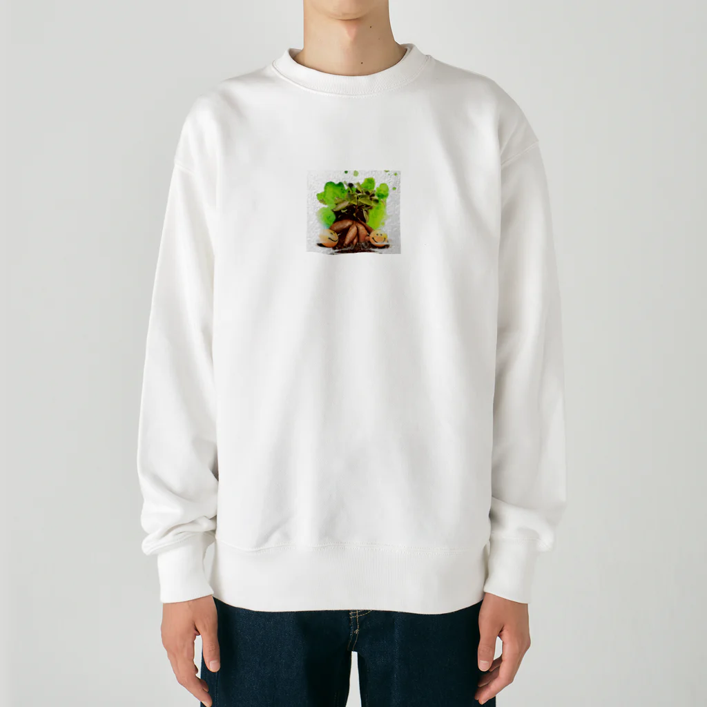 Pika farm のガジュマル&スマイリーズ Heavyweight Crew Neck Sweatshirt