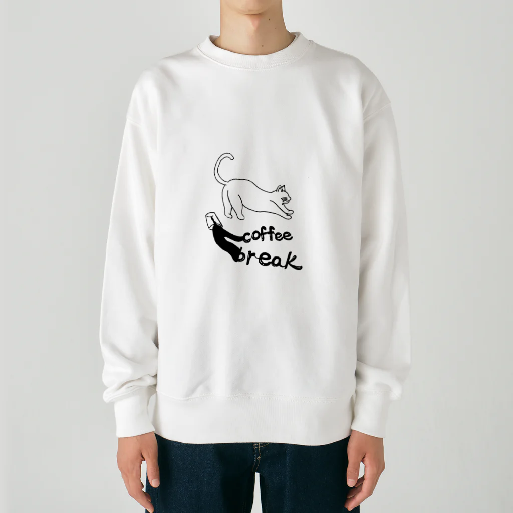 エリンギショップのコーヒーブレイク Heavyweight Crew Neck Sweatshirt