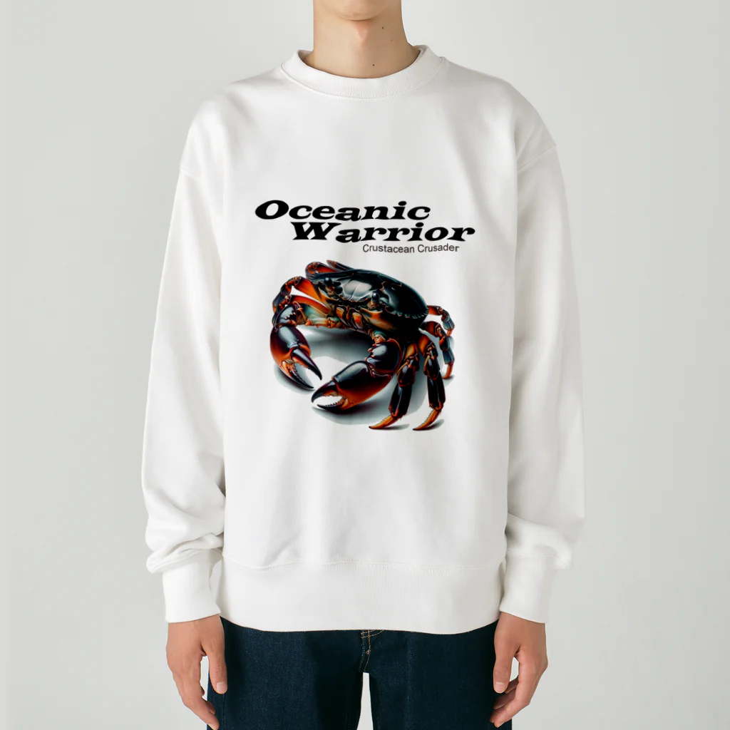 MatrixSphereのOCEANIC WARRIOR Ⅱ Heavyweight Crew Neck Sweatshirt