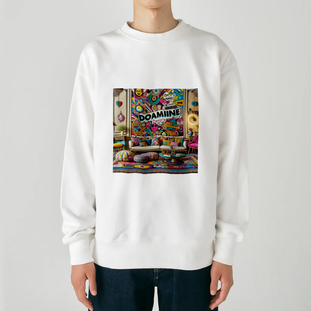 nuuartのドーパミンデコールと陽気な美学 Heavyweight Crew Neck Sweatshirt