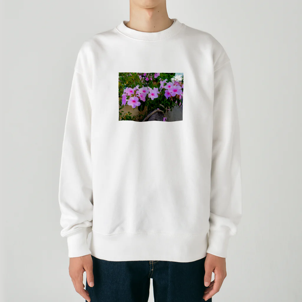 終わらない夢🌈の実写シリーズ【初夏の美しい花🌸】 Heavyweight Crew Neck Sweatshirt