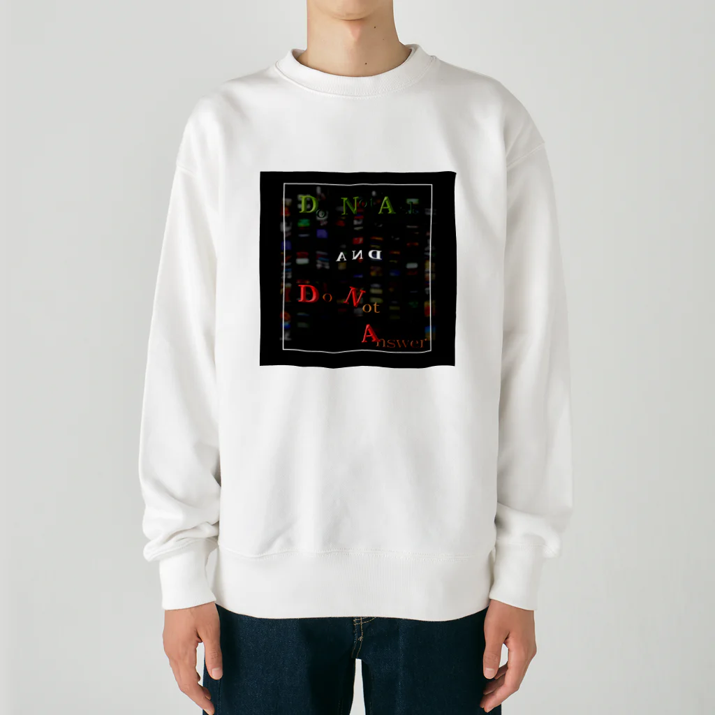 metamemeMatrix（メタミーム・マトリックス）のDNA and DNA Heavyweight Crew Neck Sweatshirt