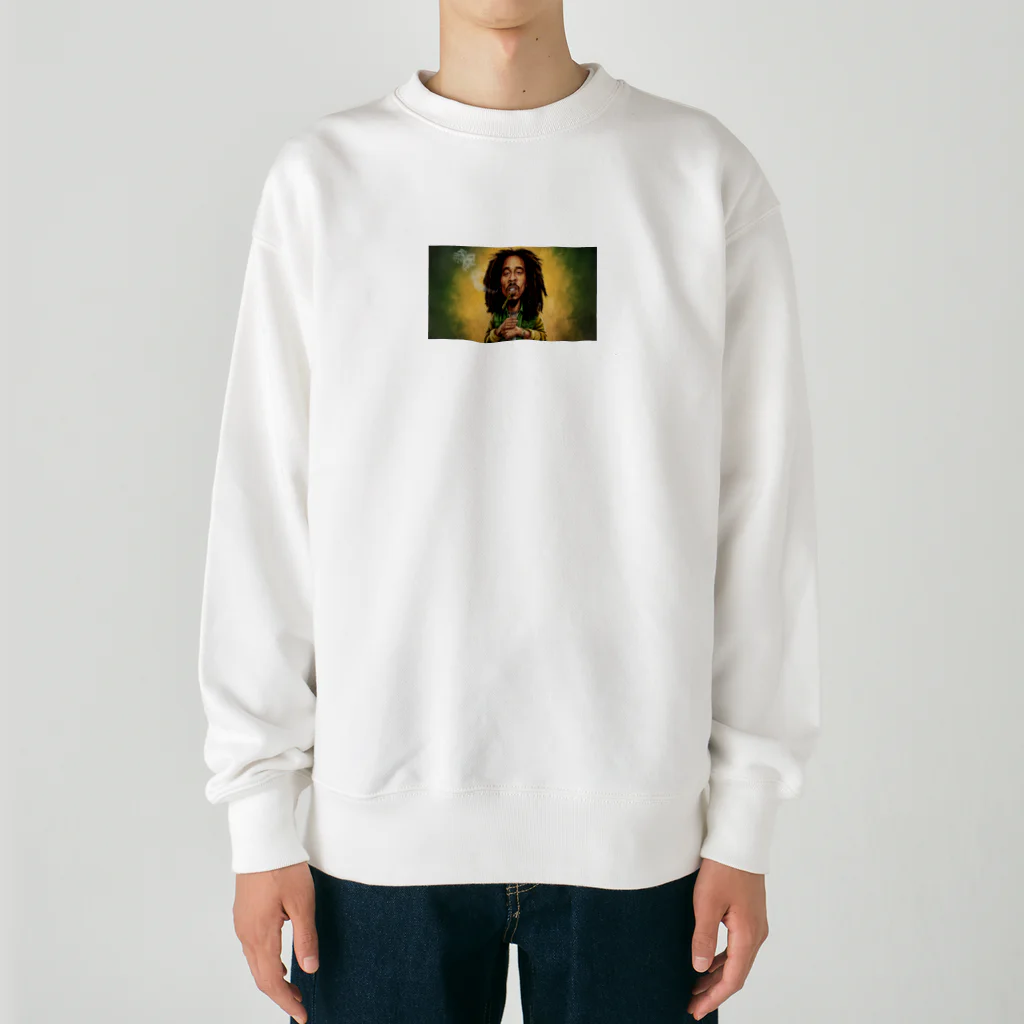 SSkTのマキマキタバコくん Heavyweight Crew Neck Sweatshirt