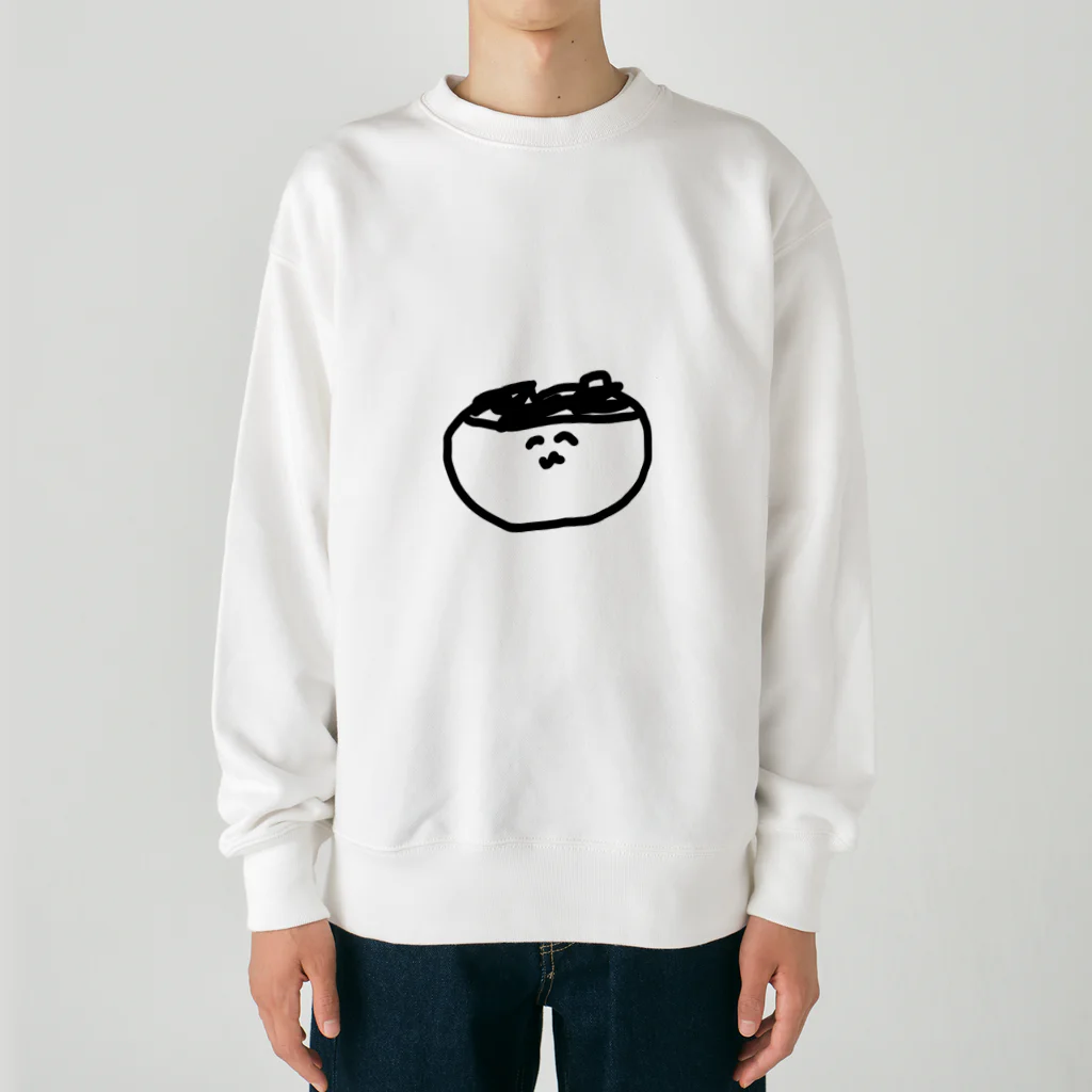 sabuchinanの太ったさぶちゃん Heavyweight Crew Neck Sweatshirt