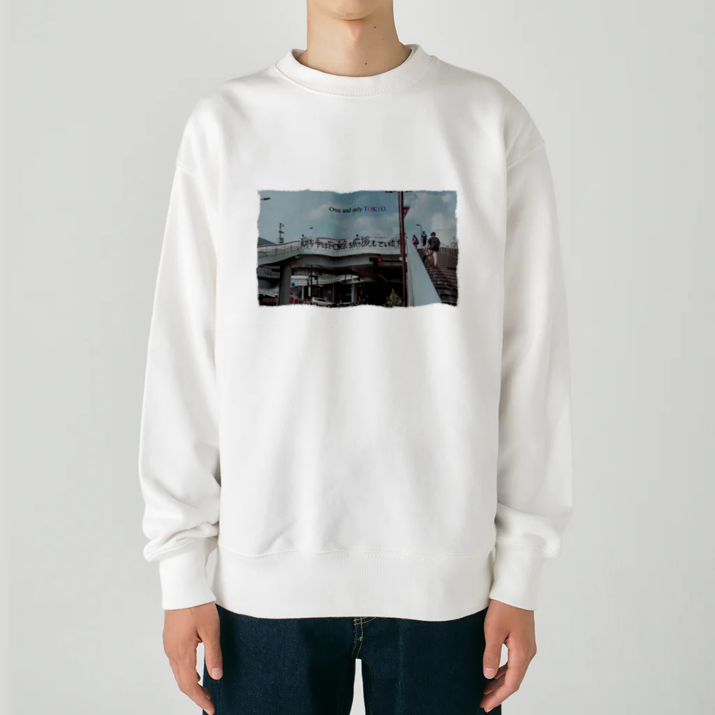 tokyoitesのOne and only TOKYO. Heavyweight Crew Neck Sweatshirt