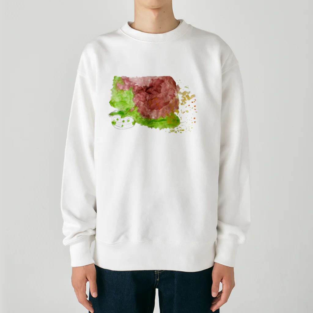 tomorhythmのこわいかお Heavyweight Crew Neck Sweatshirt