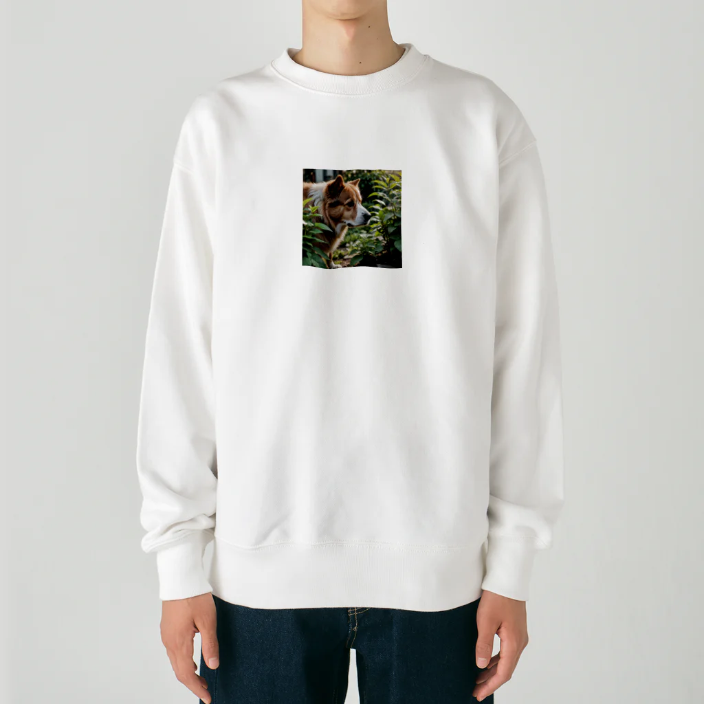 neeeeeeの草と犬 Heavyweight Crew Neck Sweatshirt