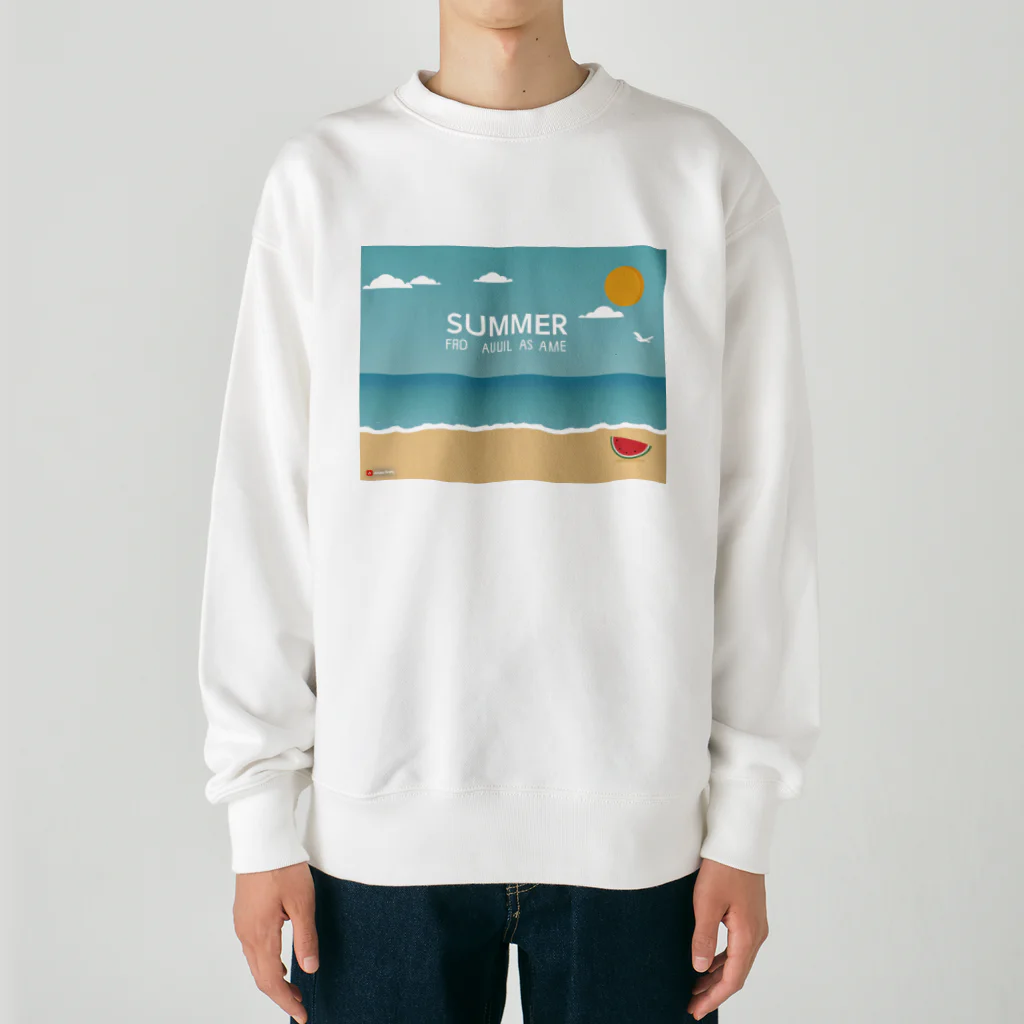 山田綾の夏！Summer！ Heavyweight Crew Neck Sweatshirt