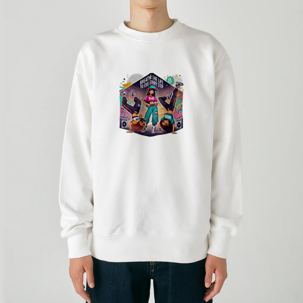 CHOCOLATEAの「ステップ一つ一つに命を吹き込む」 Heavyweight Crew Neck Sweatshirt