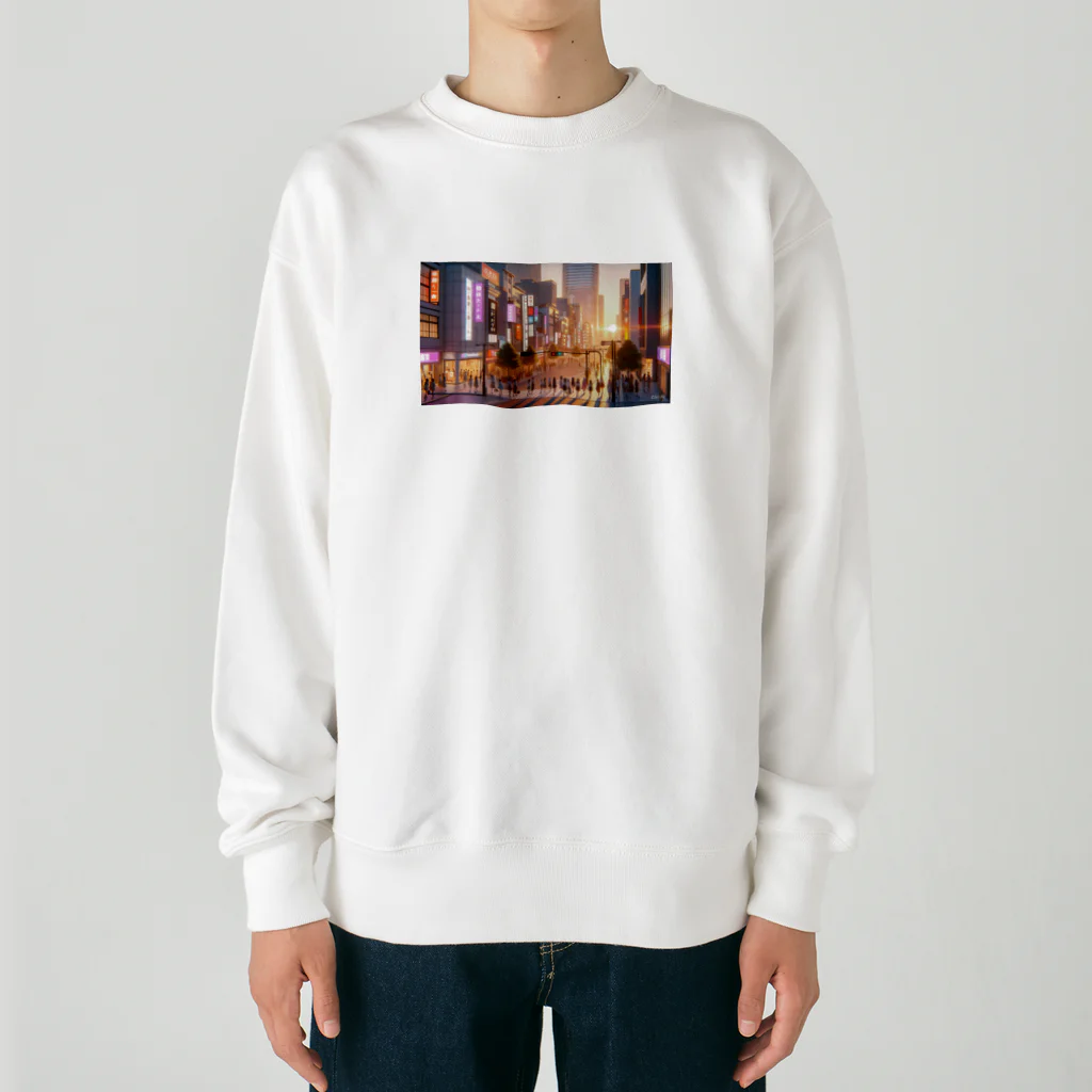 zakki-Rのホコ天 Heavyweight Crew Neck Sweatshirt