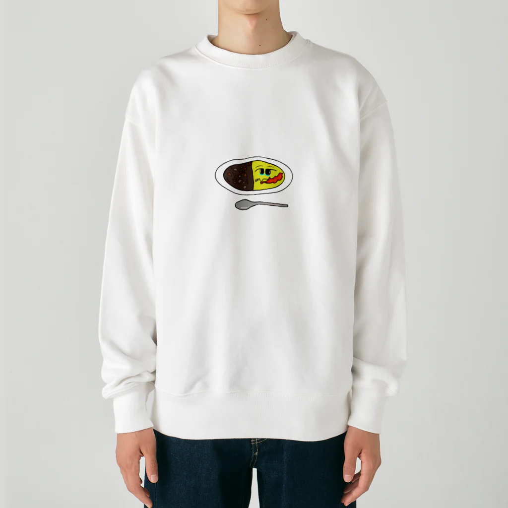 アサ・インプレックスの浅桜彪咲/辛口カレー Heavyweight Crew Neck Sweatshirt