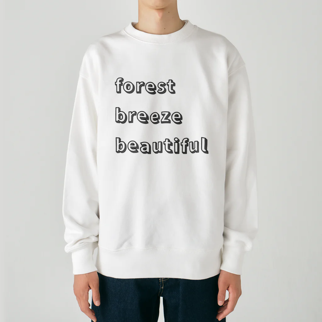 Fortune Campers そっくの雑貨屋さんのふぅちゃんアイテム Heavyweight Crew Neck Sweatshirt