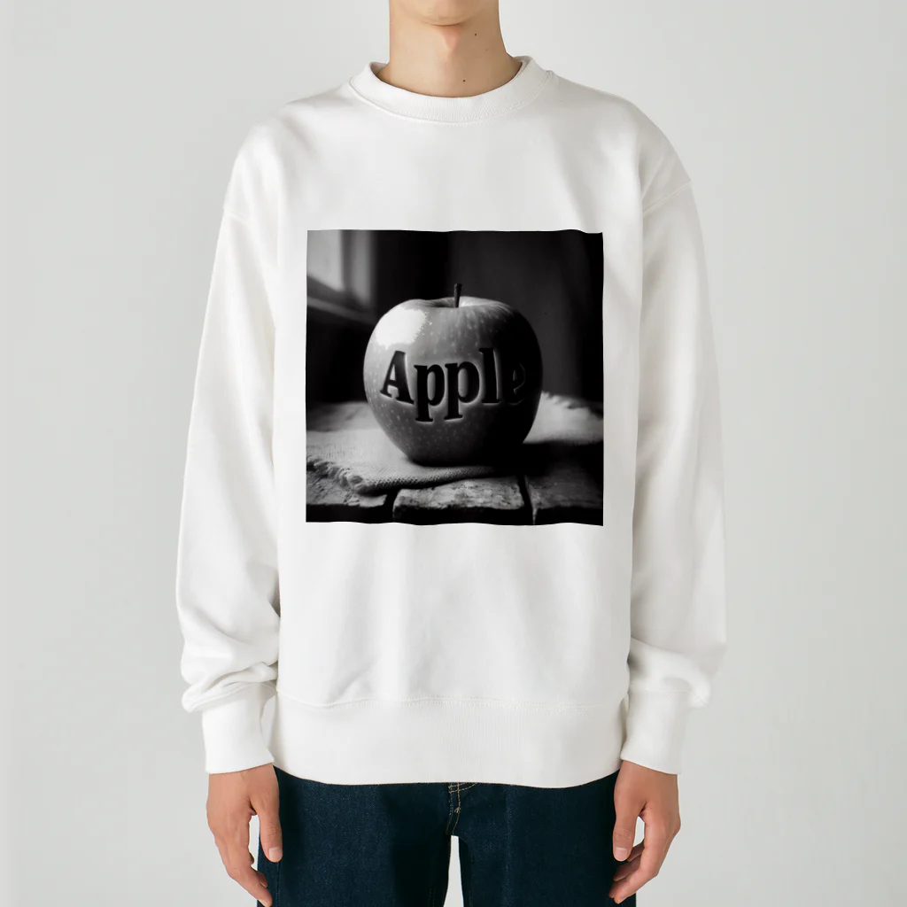 yuriseのモノトーンAppleグッズ Heavyweight Crew Neck Sweatshirt