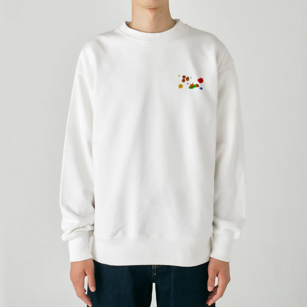 Lily bird（リリーバード）のホオズキ 水玉パターン Heavyweight Crew Neck Sweatshirt