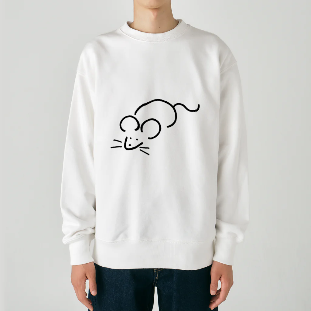 あゆかんのねずみ Heavyweight Crew Neck Sweatshirt