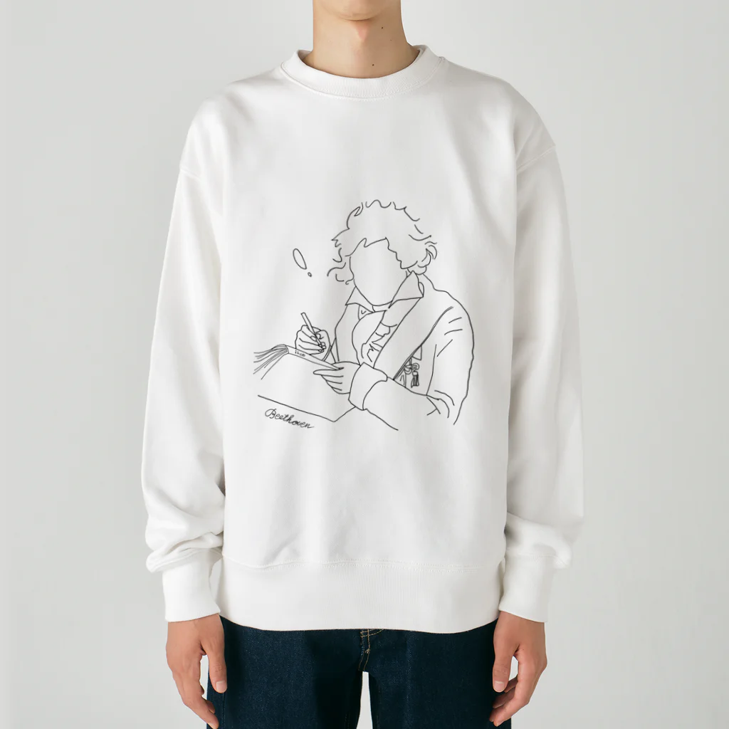 ihcoのBeethoven Heavyweight Crew Neck Sweatshirt