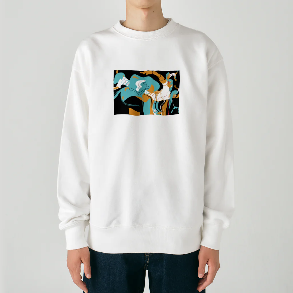 zoooのむえ Heavyweight Crew Neck Sweatshirt