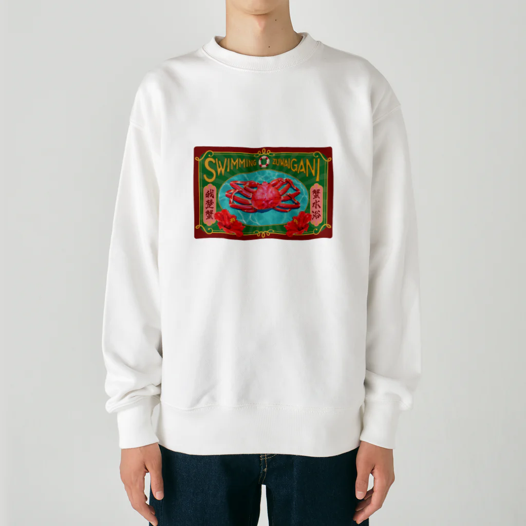 海鮮ちあきの我楚蟹 Heavyweight Crew Neck Sweatshirt