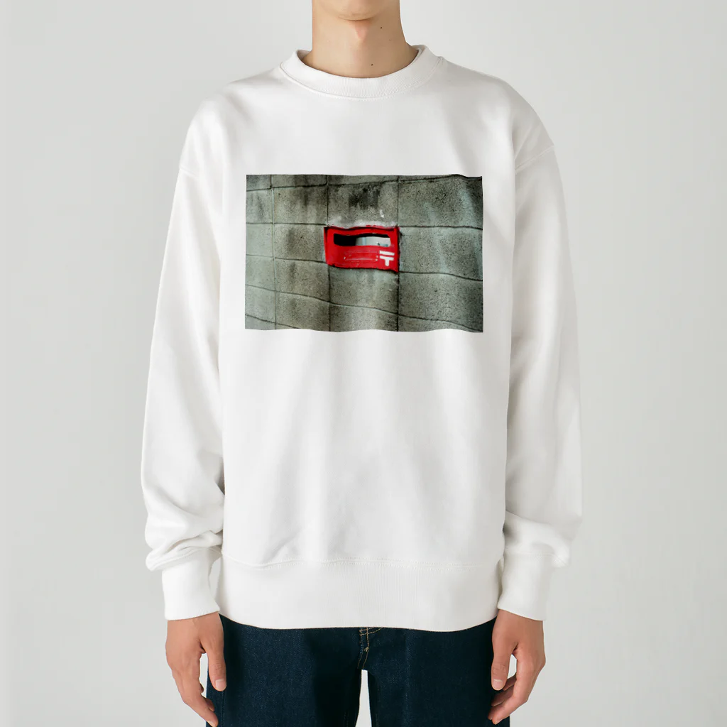 しましませのおうちのポスト Heavyweight Crew Neck Sweatshirt