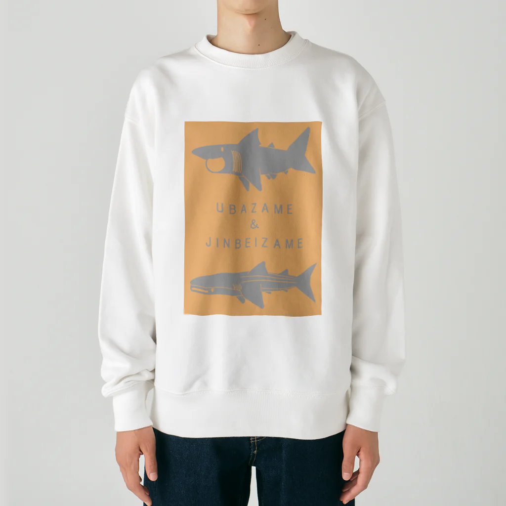 図鑑TのスズリのUBAZAME ＆ JINBEIZAME Heavyweight Crew Neck Sweatshirt