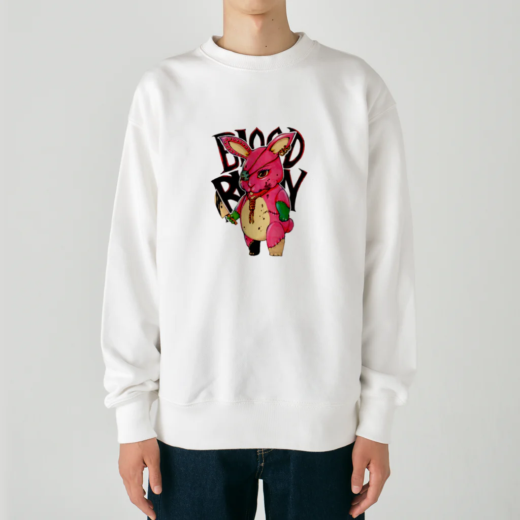 月が輝くこんな夜にのBLOOD BUNNY Heavyweight Crew Neck Sweatshirt