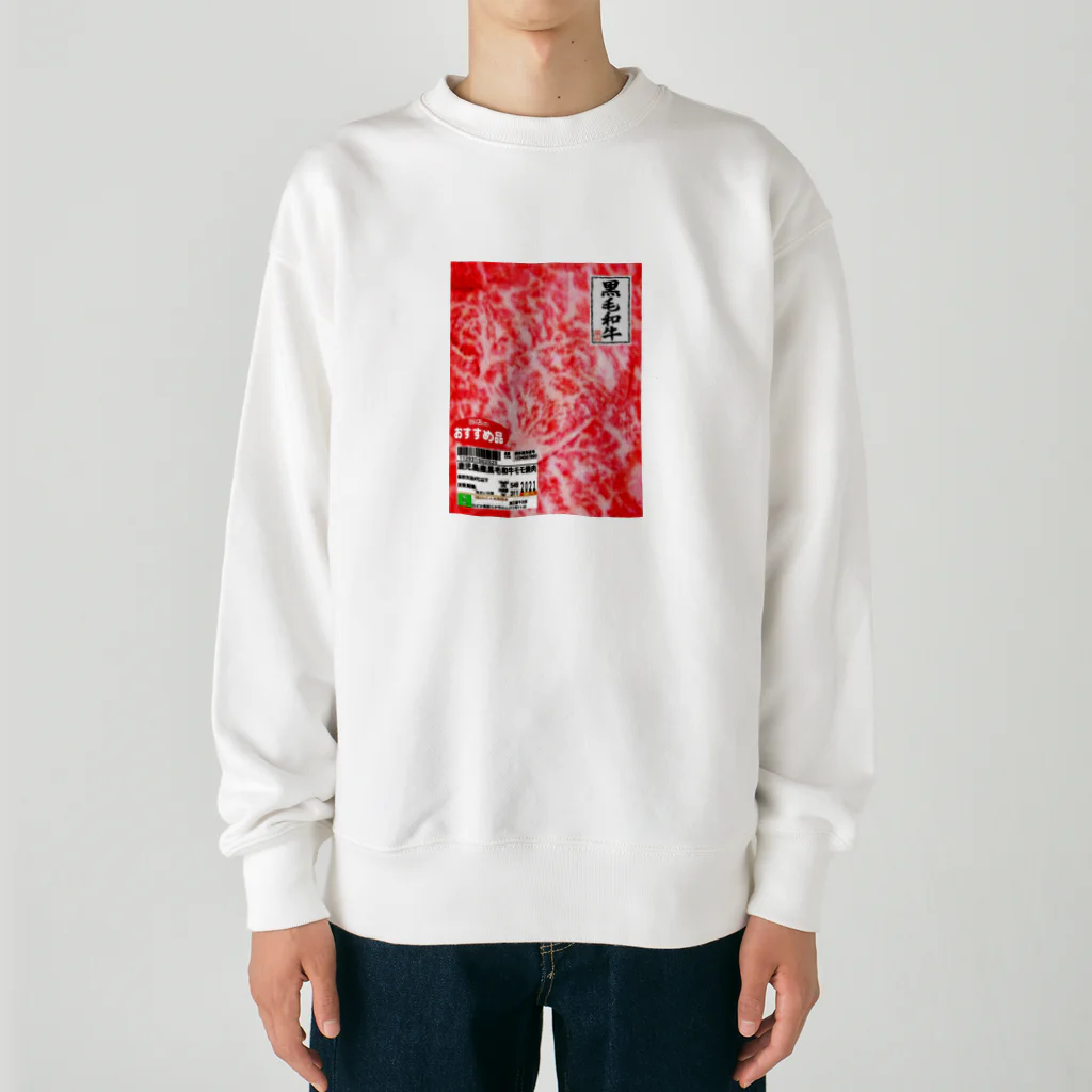 みにゃ次郎の国産和牛 Heavyweight Crew Neck Sweatshirt