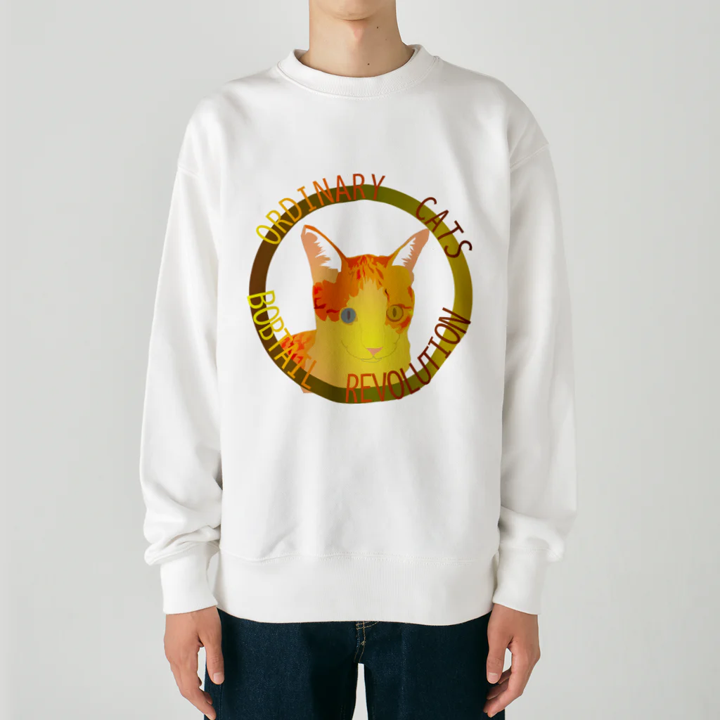 『NG （Niche・Gate）』ニッチゲート-- IN SUZURIのOrdinary Cats01h.t.(秋) Heavyweight Crew Neck Sweatshirt