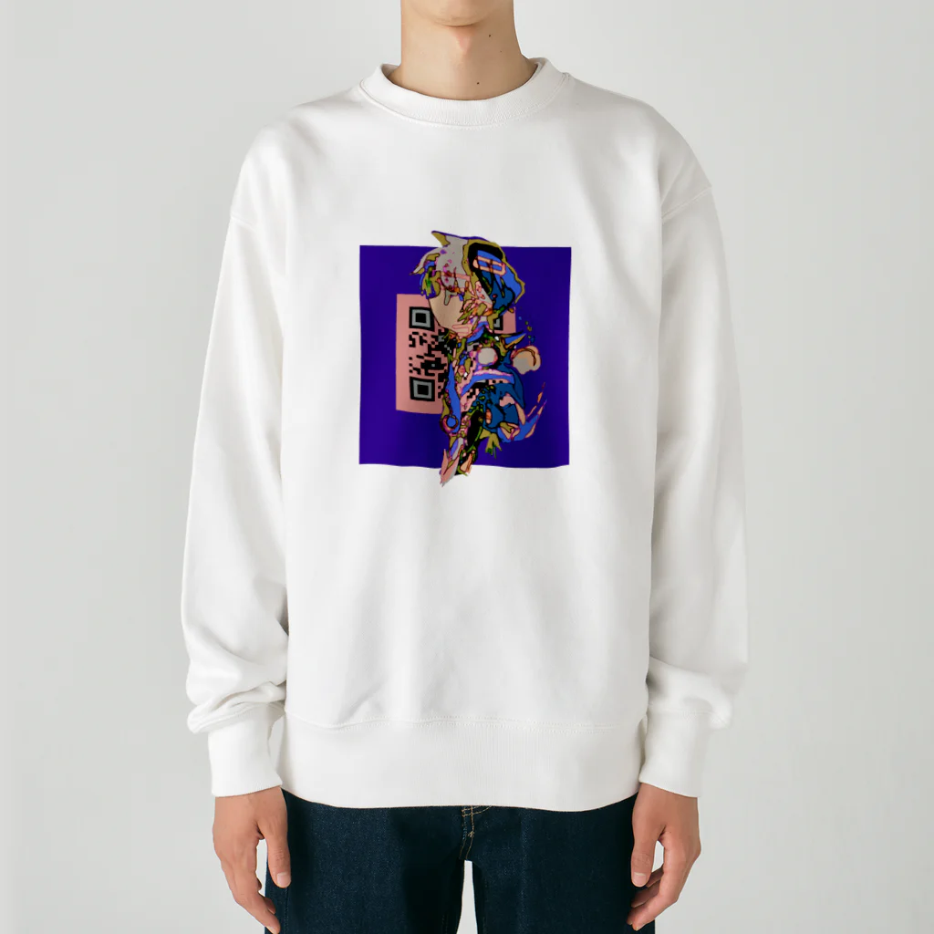 ぬるい風呂の待ち人 Heavyweight Crew Neck Sweatshirt