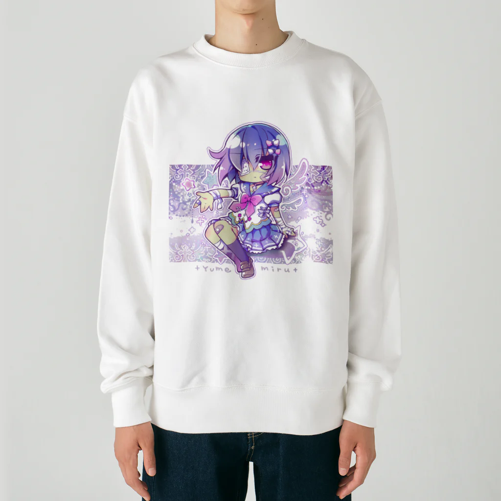 月蝕ざっか店＠SUZURIの<dolls>ユメミル Heavyweight Crew Neck Sweatshirt