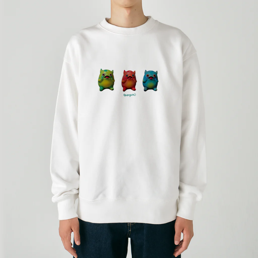 monyuraのmonyura monster(チャアちゃん) Heavyweight Crew Neck Sweatshirt