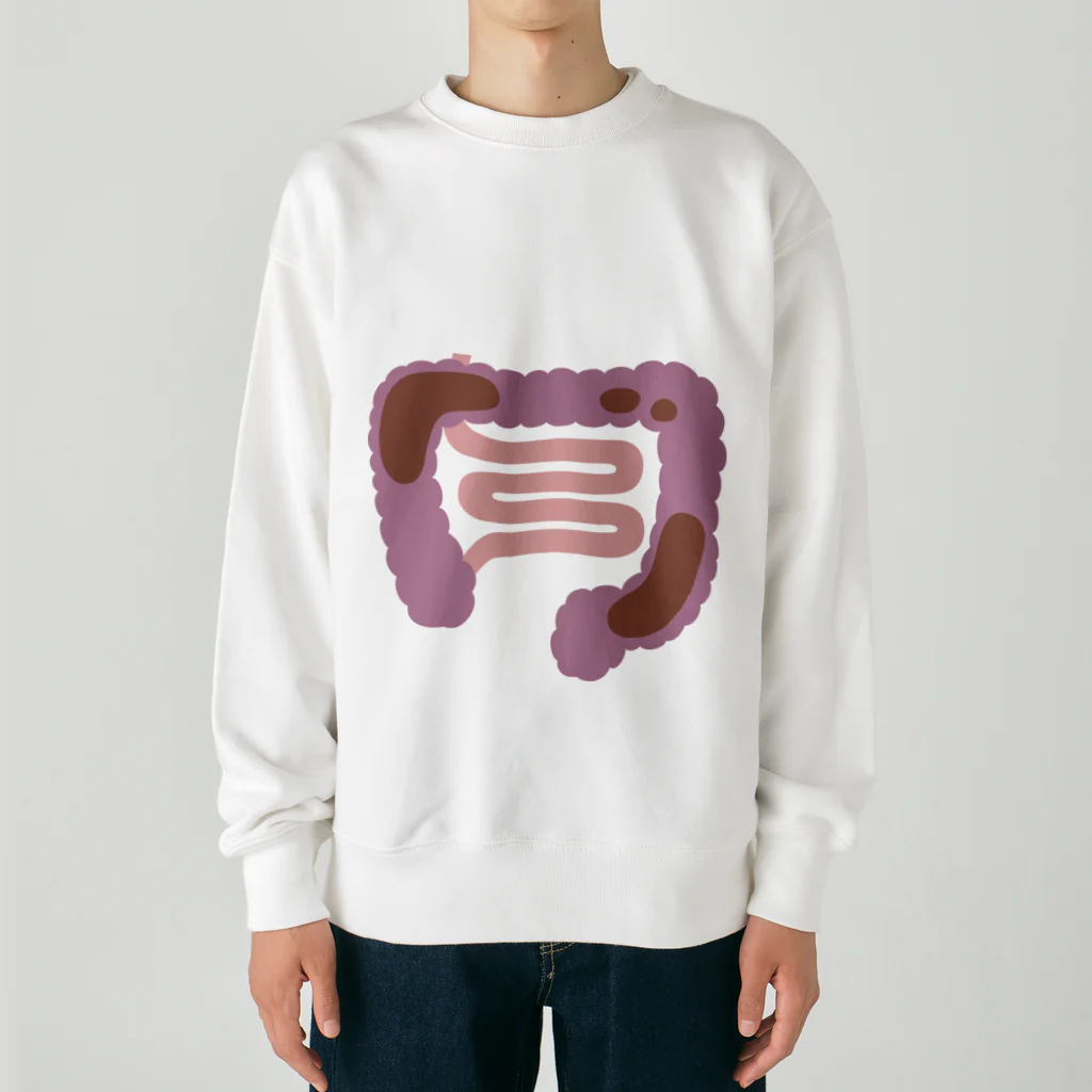 8anna storeの人体のなぞ。便がたまった大腸。 Heavyweight Crew Neck Sweatshirt