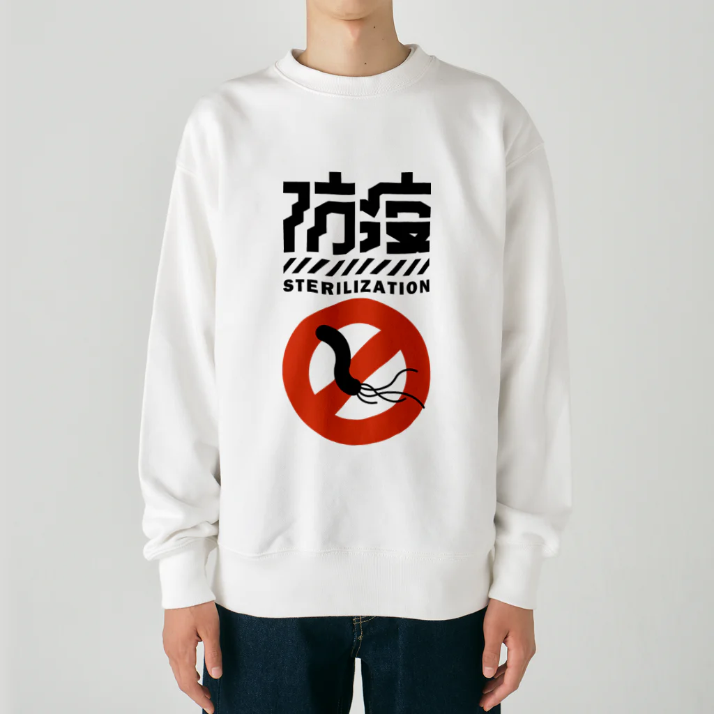 SHRIMPのおみせのピロリ防疫 Heavyweight Crew Neck Sweatshirt