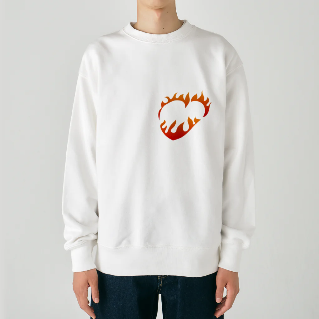 フォーヴァの情熱ハート Heavyweight Crew Neck Sweatshirt