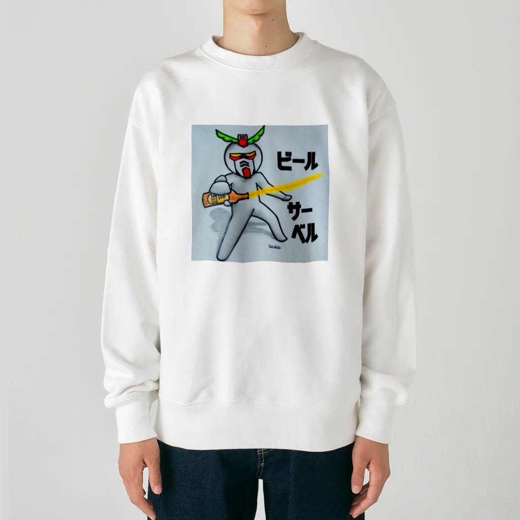 39Sのビールサーベル Heavyweight Crew Neck Sweatshirt