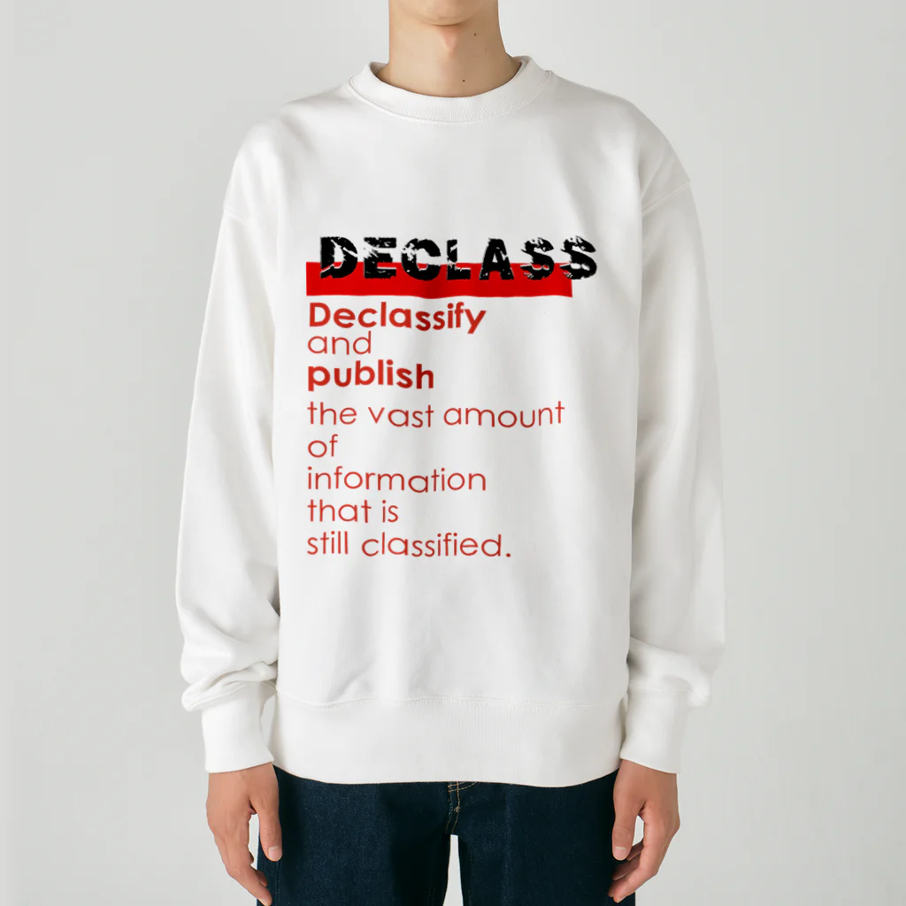 PALA's SHOP　cool、シュール、古風、和風、のDECLASS Heavyweight Crew Neck Sweatshirt