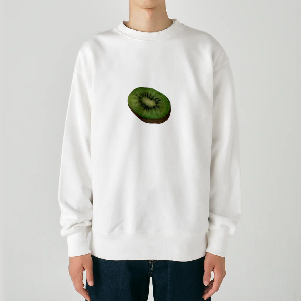 chienotobiraのキウイとkiwi Heavyweight Crew Neck Sweatshirt