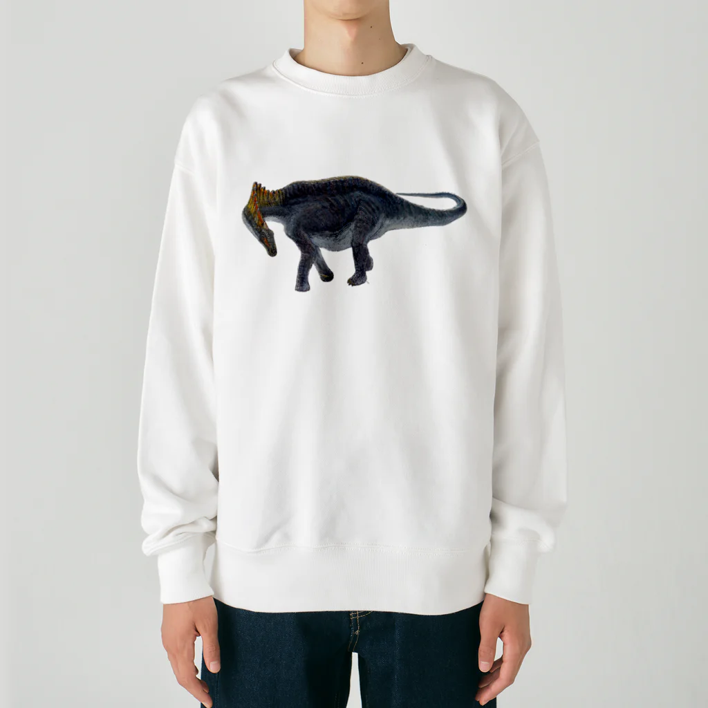 segasworksのAmargasaurus（彩色） Heavyweight Crew Neck Sweatshirt