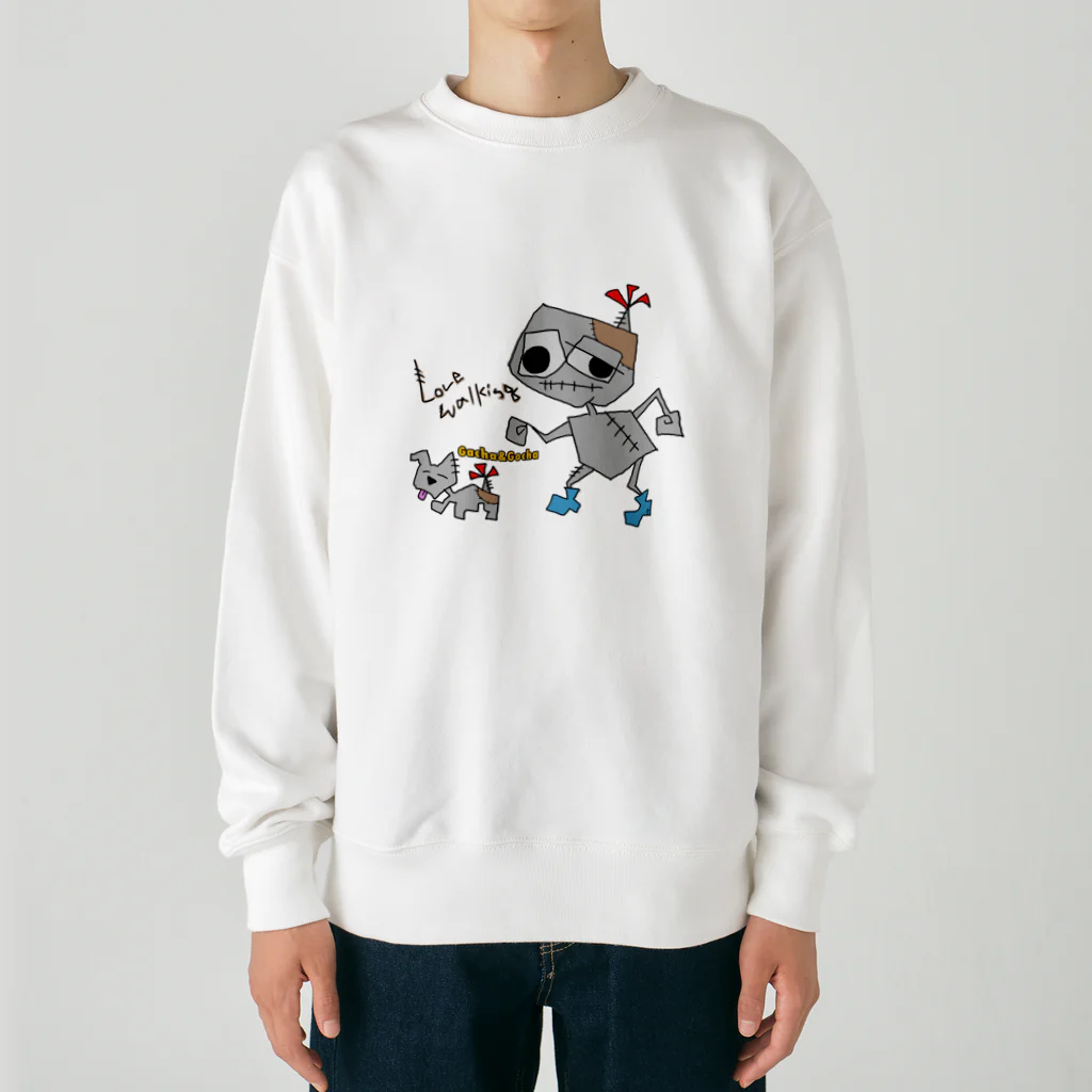 Piercemotion のGacha & Gocha Heavyweight Crew Neck Sweatshirt