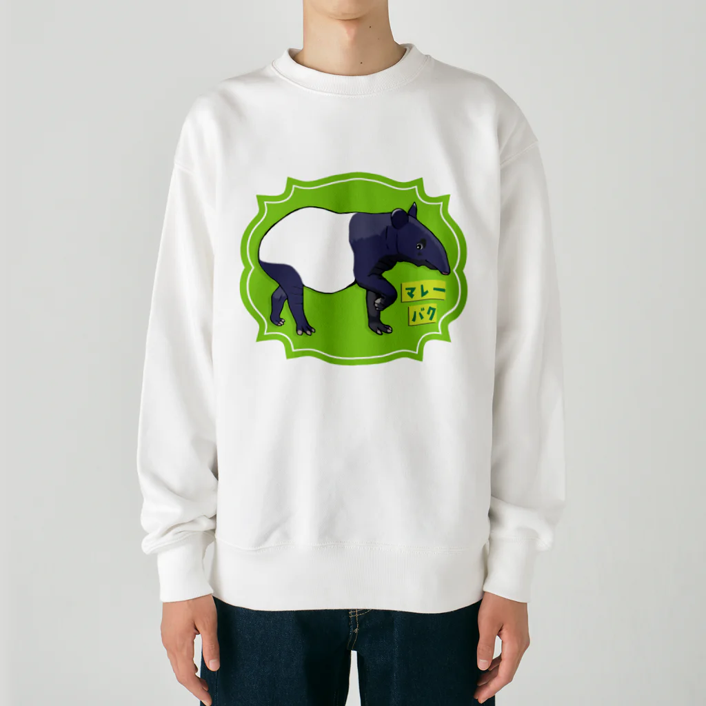 LalaHangeulのマレーバク Heavyweight Crew Neck Sweatshirt