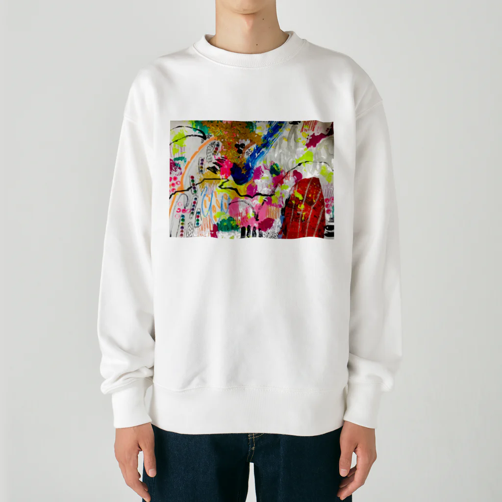 ヒラモトユミエのHope your mind. Heavyweight Crew Neck Sweatshirt