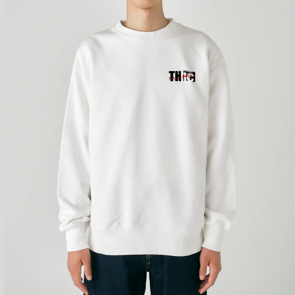 T-ヒロキ@YouTubeミニヨンクマスターのT-ヒロキホビーch 八雲Racingデザイン Heavyweight Crew Neck Sweatshirt